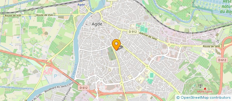 localisation de l'entreprise 878 661 602   AGDE