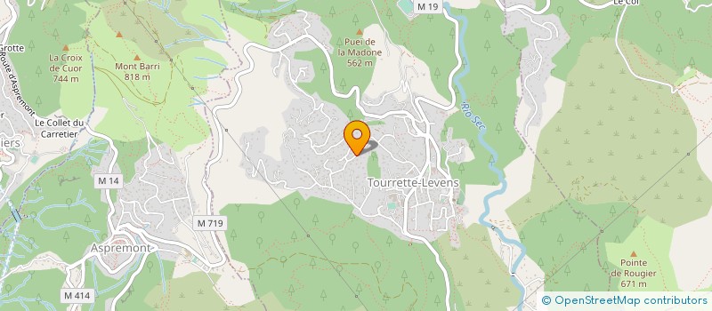 localisation de l'entreprise 878 662 998   TOURRETTE-LEVENS