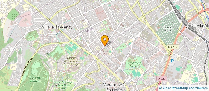 localisation de l'entreprise 878 664 101   NANCY