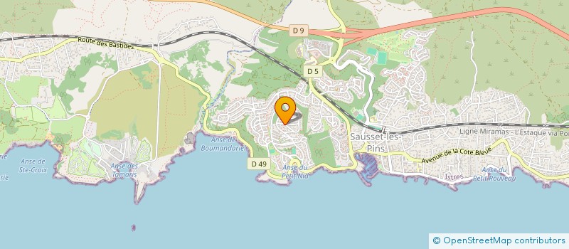 localisation de l'entreprise 878 677 673  à SIX-FOURS-LES-PLAGES