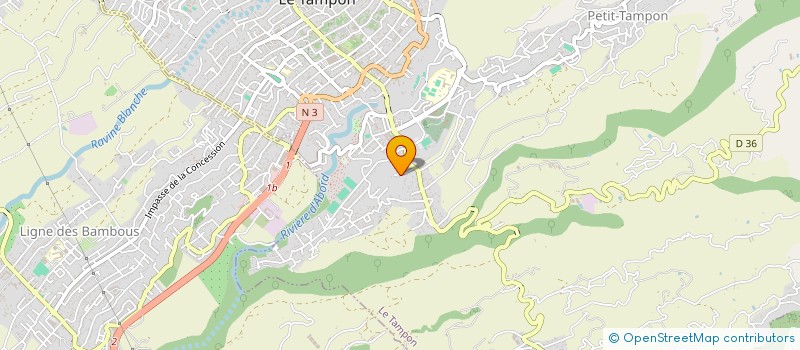 localisation de l'entreprise 878 690 833   LE TAMPON