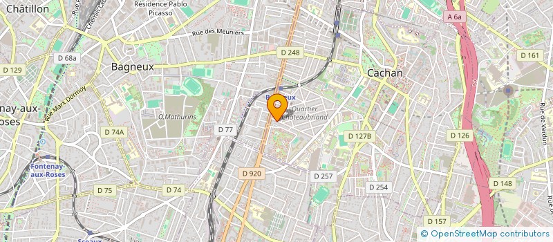 localisation de l'entreprise 878 694 389 à CACHAN