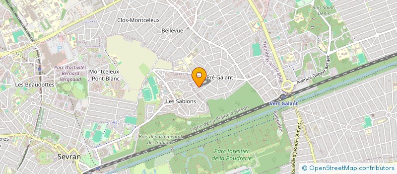 localisation de l'entreprise 878 694 413 à VILLEPINTE