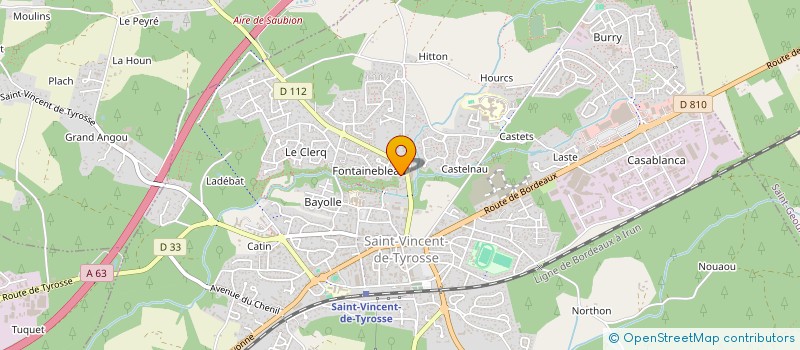 localisation de l'entreprise 878 703 180   HASTINGUES