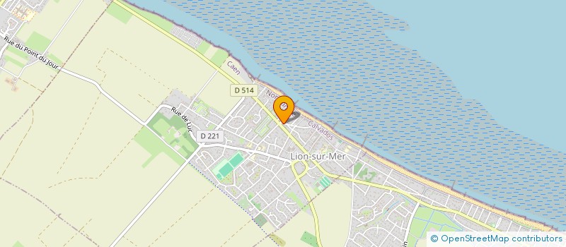 localisation de l'entreprise 878 706 829   LION-SUR-MER