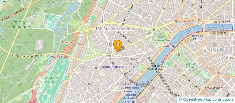 localisation de l'entreprise 878 707 900 à BOULOGNE-BILLANCOURT