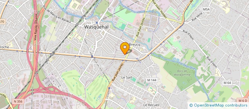 localisation de l'entreprise 878 707 991   LA MADELEINE