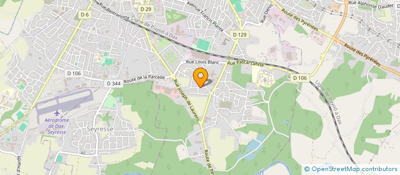 localisation de l'entreprise 878 733 351 à SAINT-PAUL-LES-DAX