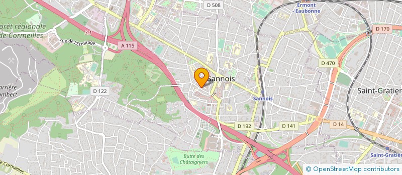 localisation de l'entreprise 878 738 194 à SANNOIS