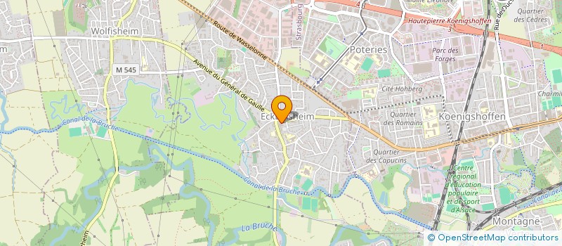localisation de l'entreprise 878 744 093 à STRASBOURG