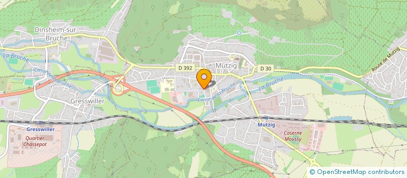 localisation de l'entreprise 878 744 275   ROSHEIM