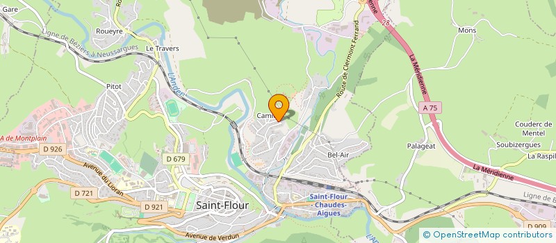 localisation de l'entreprise 878 745 900 à SAINT-FLOUR