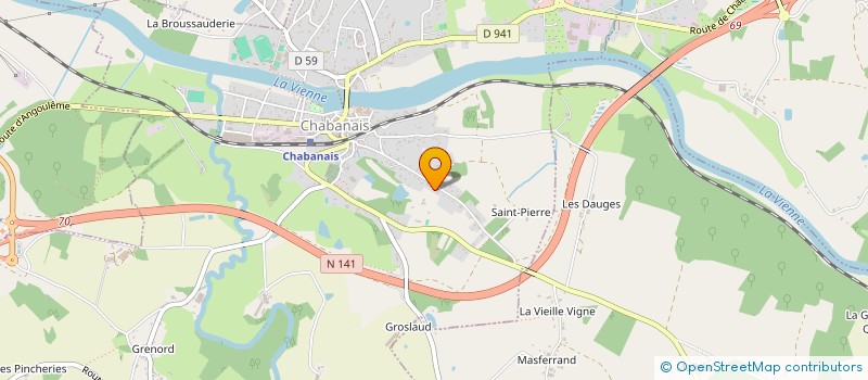 localisation de l'entreprise 878 750 926   CHIRAC