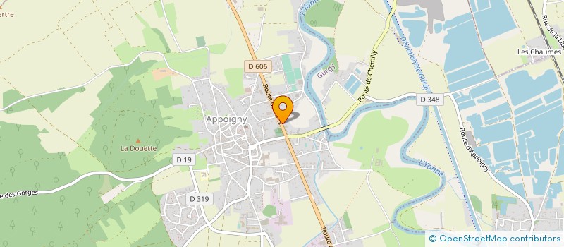 localisation de l'entreprise 878 751 833   APPOIGNY