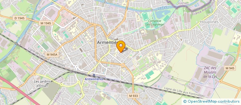 localisation de l'entreprise 878 761 584   ARMENTIERES