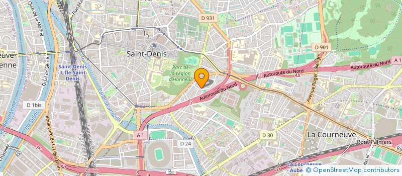 localisation de l'entreprise 878 775 360   SAINT-DENIS