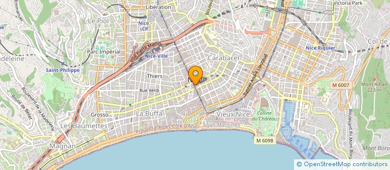 localisation de l'entreprise 878 777 440   NICE