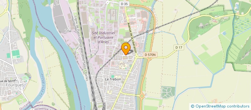 localisation de l'entreprise 878 778 323   ARLES