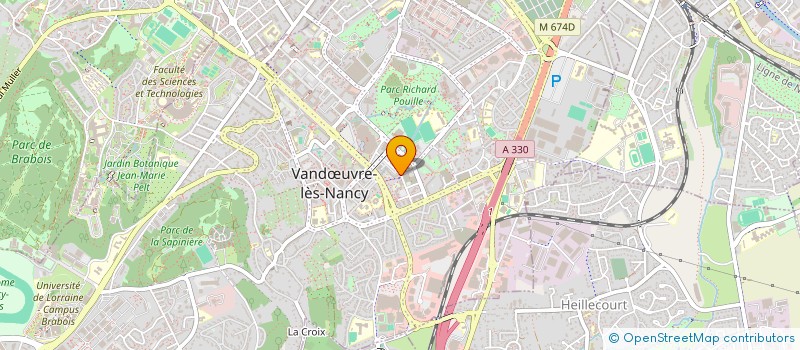 localisation de l'entreprise 878 778 877   VANDUVRE-LES-NANCY