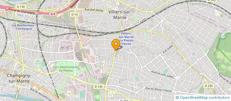 localisation de l'entreprise 878 779 669   VILLIERS-SUR-MARNE