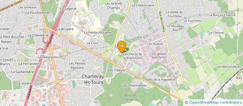 localisation de l'entreprise 878 793 447   CHAMBRAY-LES-TOURS