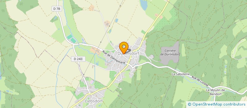 localisation de l'entreprise 878 800 283   DURLINSDORF