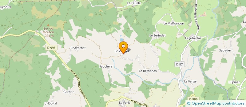 localisation de l'entreprise 878 803 592   BILLOM