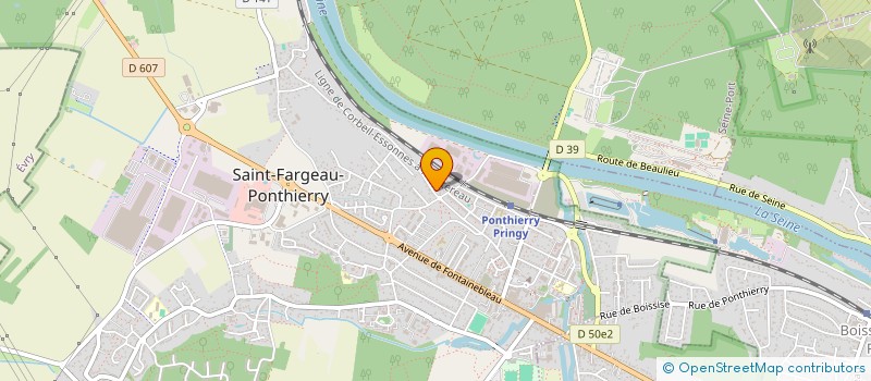 localisation de l'entreprise 878 832 906   SAINT-FARGEAU-PONTHIERRY