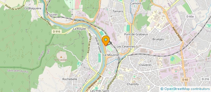 localisation de l'entreprise 878 835 586   SAINT-MARTIN-DE-VALGALGUES