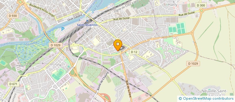 localisation de l'entreprise 878 836 832 à SAINT-QUENTIN