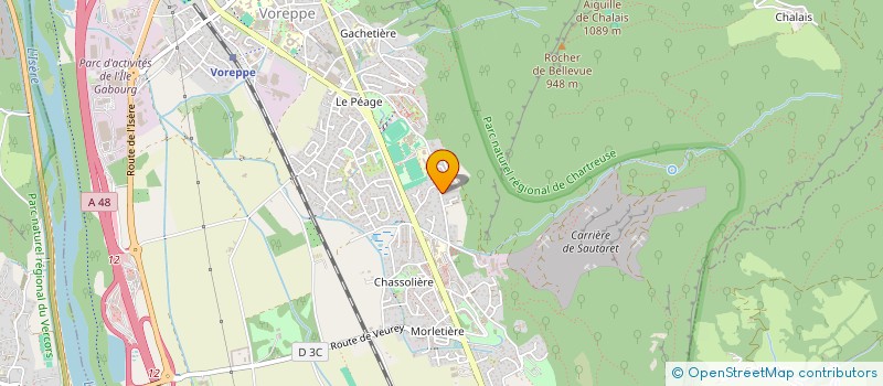 localisation de l'entreprise 878 852 573 à CLAIX