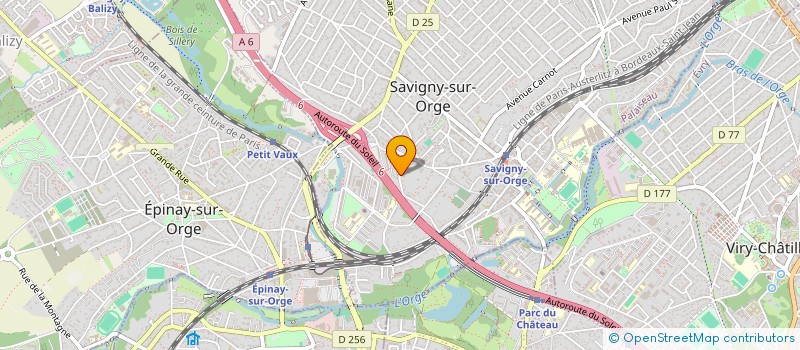 localisation de l'entreprise 878 854 124 à SAVIGNY-SUR-ORGE