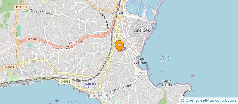 localisation de l'entreprise 878 864 537 à ANTIBES