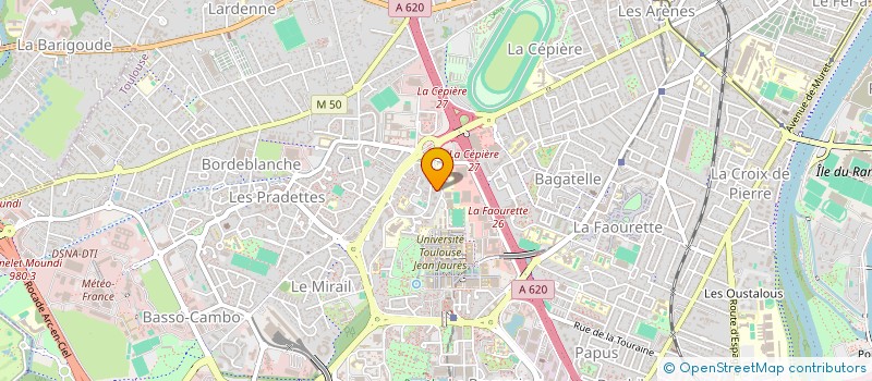 localisation de l'entreprise 878 869 809 à TOULOUSE
