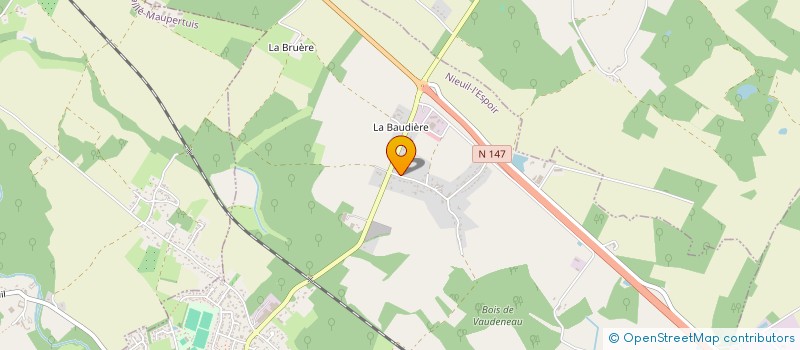 localisation de l'entreprise 878 877 810 à NIEUIL-L'ESPOIR