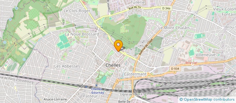 localisation de l'entreprise 878 879 097   CHELLES