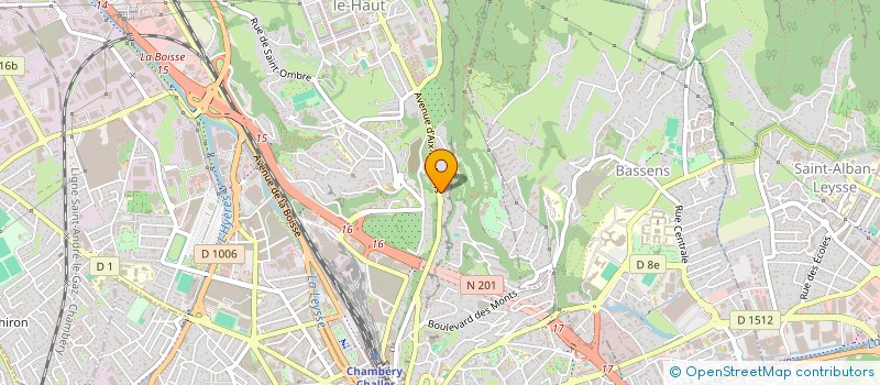 localisation de l'entreprise 878 901 115   CHAMBERY