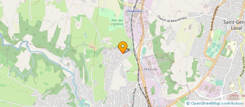 localisation de l'entreprise 878 901 164  à BRIGNAIS