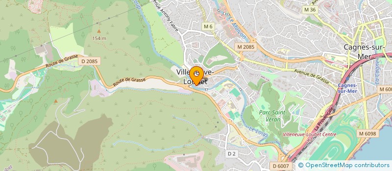 localisation de l'entreprise 878 928 316 à VILLENEUVE-LOUBET