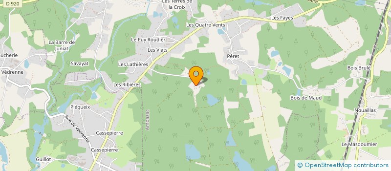 localisation de l'entreprise 878 939 248   SAINT-VITTE-SUR-BRIANCE