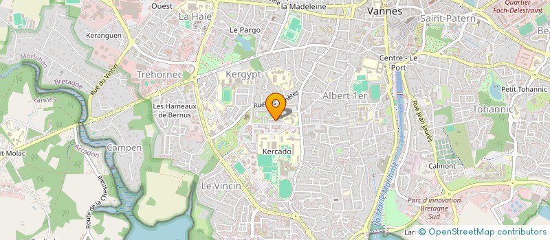 localisation de l'entreprise 878 957 489  à VANNES