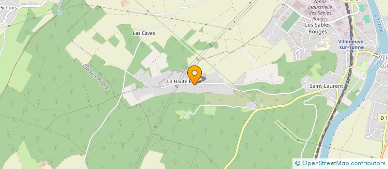 localisation de l'entreprise 878 957 778   VILLENEUVE-SUR-YONNE