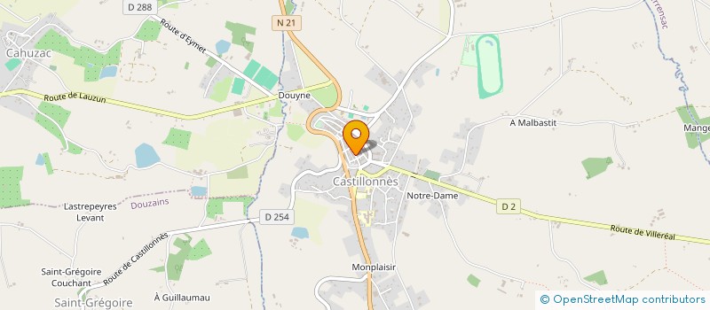 localisation de l'entreprise 878 965 748   CASTILLONNES