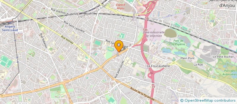 localisation de l'entreprise 878 986 850   LES PONTS-DE-CE