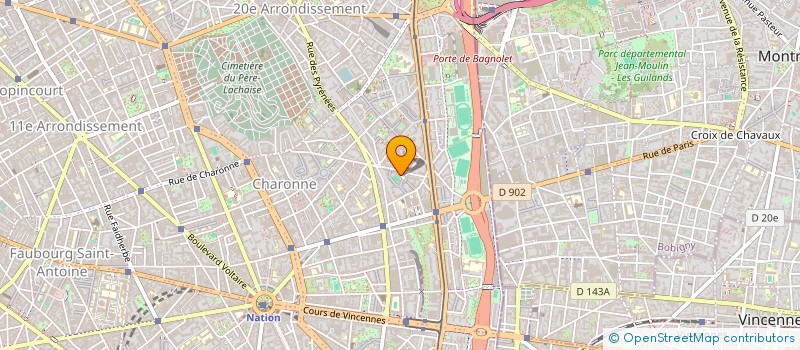 localisation de l'entreprise 878 994 987   PARIS