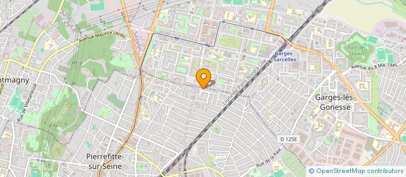 localisation de l'entreprise 878 996 628 à STAINS