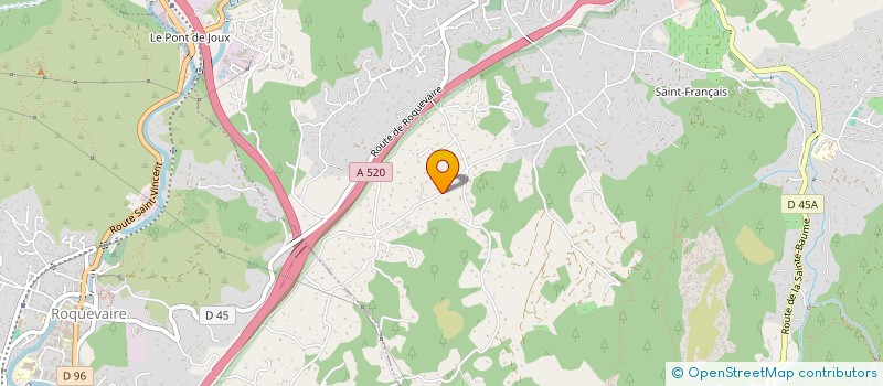 localisation de l'entreprise 878 997 311   ROQUEVAIRE