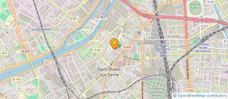 localisation de l'entreprise 879 007 243   SAINT-OUEN-SUR-SEINE