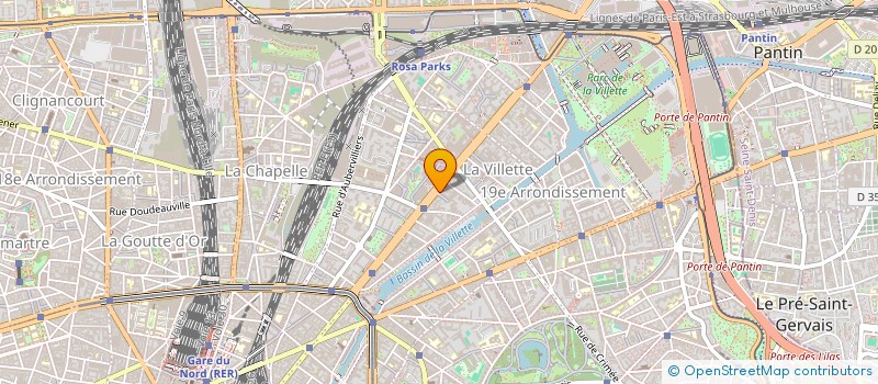 localisation de l'entreprise 879 015 014   PARIS