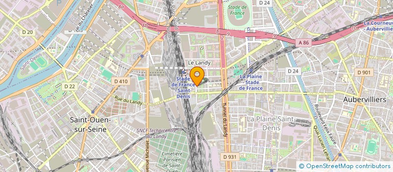 localisation de l'entreprise 879 017 291 à PIERREFITTE-SUR-SEINE